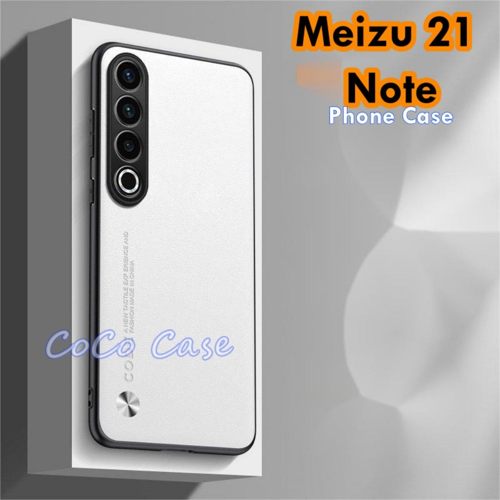 For Meizu 21 Note Cover Silicone Professional Full Case Classic Simple Solid Color Phone Case Cover sweatproof