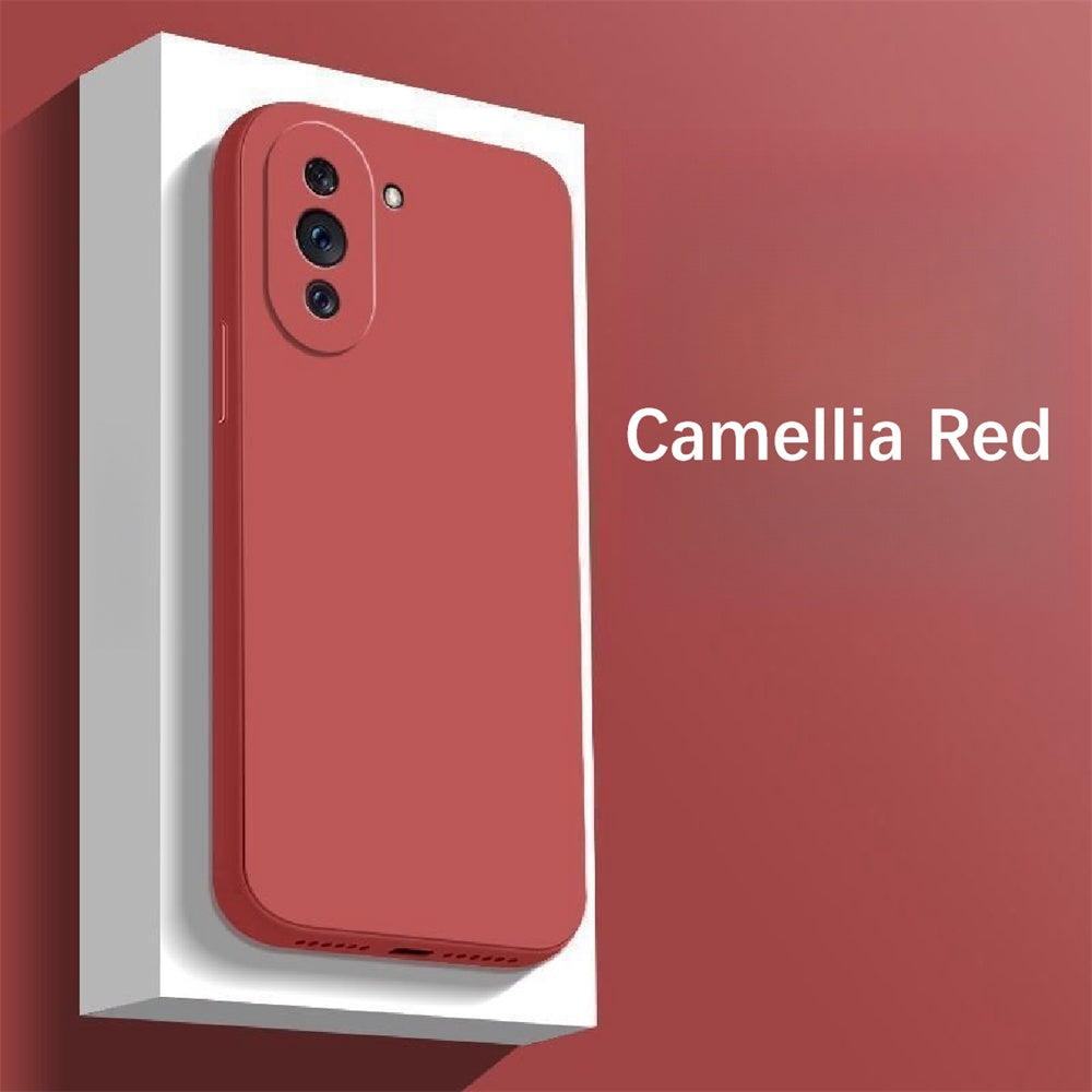 For Huawei Nova 10 Cover Drop and wear resistant Silicone Full Case Classic Simple Solid Color Phone Case Cover