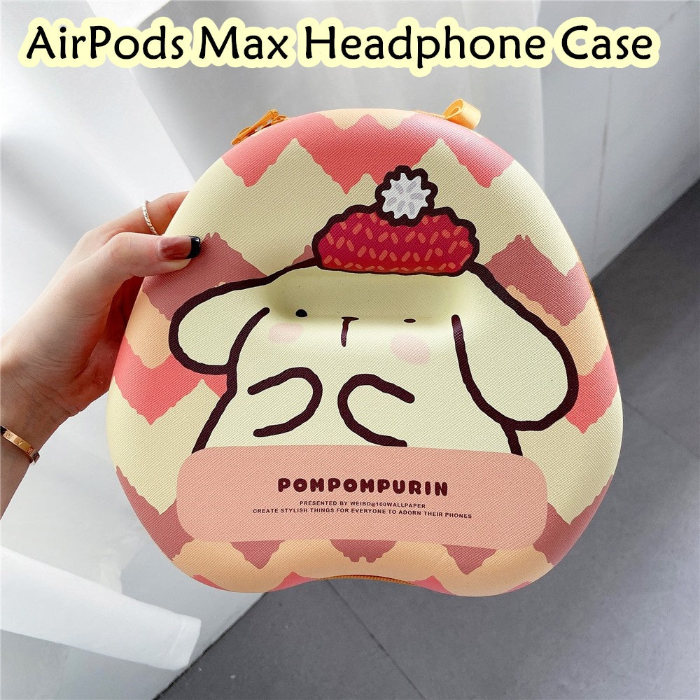 For AirPods Max Headphone Case Cartoon Creative Patterns Headset Earpads Storage Bag Casing Box