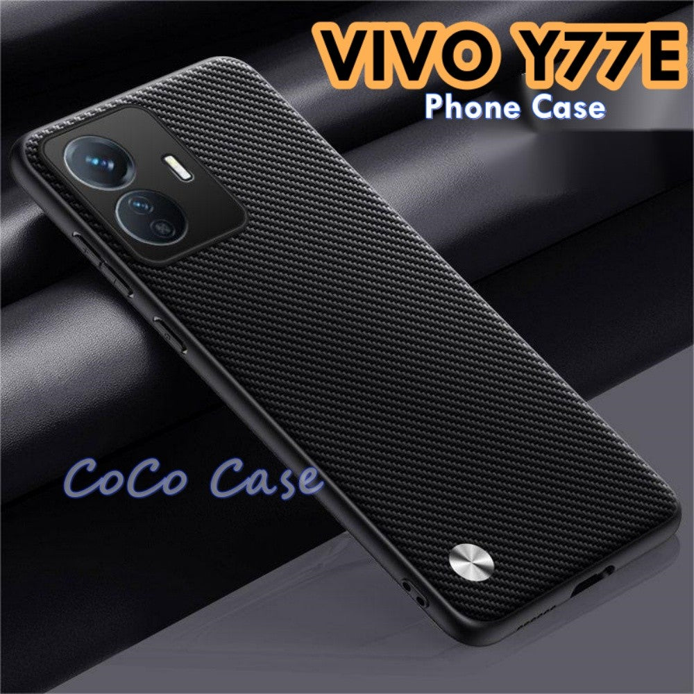 For VIVO Y77E Cover Silicone Professional Full Case Classic Simple Solid Color Phone Case Cover sweatproof