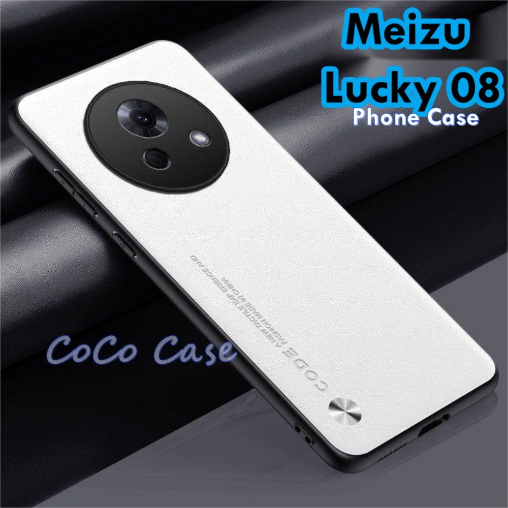 For Meizu Lucky 08 Cover Silicone Professional Full Case Classic Simple Solid Color Phone Case Cover sweatproof