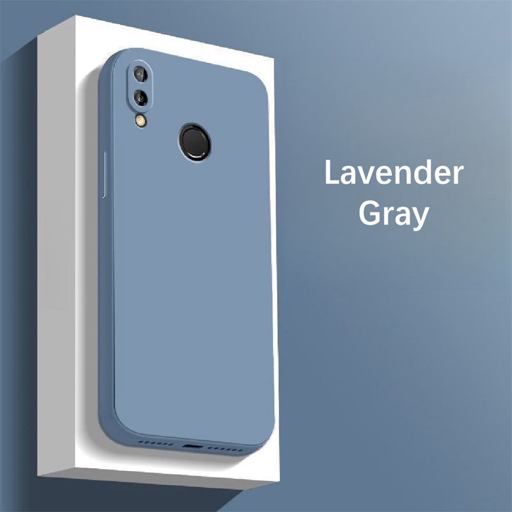 For Huawei P20 Lite Cover Drop and wear resistant Silicone Full Case Classic Simple Solid Color Phone Case Cover