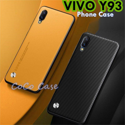 For VIVO Y93 Cover Silicone Professional Full Case Classic Simple Solid Color Phone Case Cover sweatproof