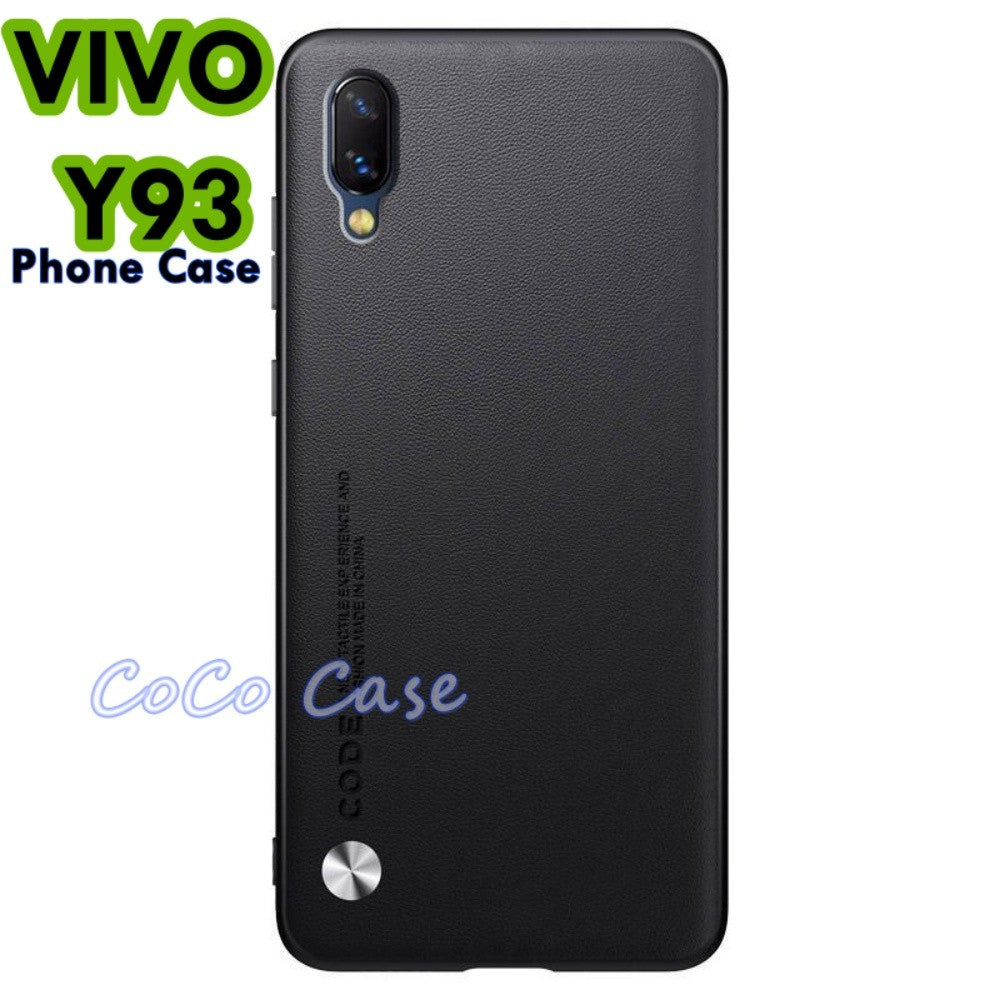 For VIVO Y93 Cover Silicone Professional Full Case Classic Simple Solid Color Phone Case Cover sweatproof