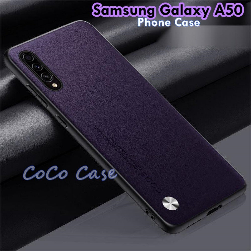 For Samsung Galaxy A50 Cover Silicone Professional Full Case Classic Simple Solid Color Phone Case Cover sweatproof