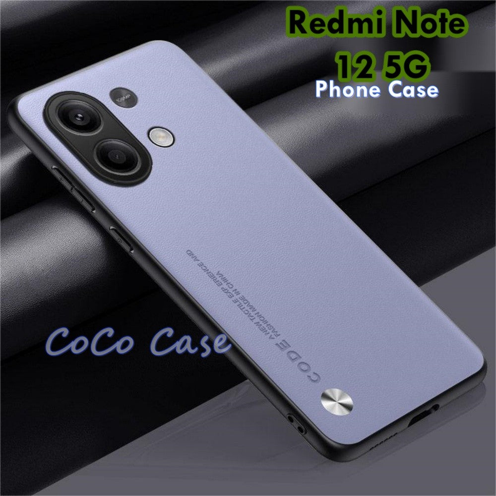 For Redmi Note 12 5G Cover Silicone Professional Full Case Classic Simple Solid Color Phone Case Cover sweatproof