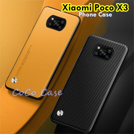 For Xiaomi Poco X3 Cover Silicone Professional Full Case Classic Simple Solid Color Phone Case Cover sweatproof