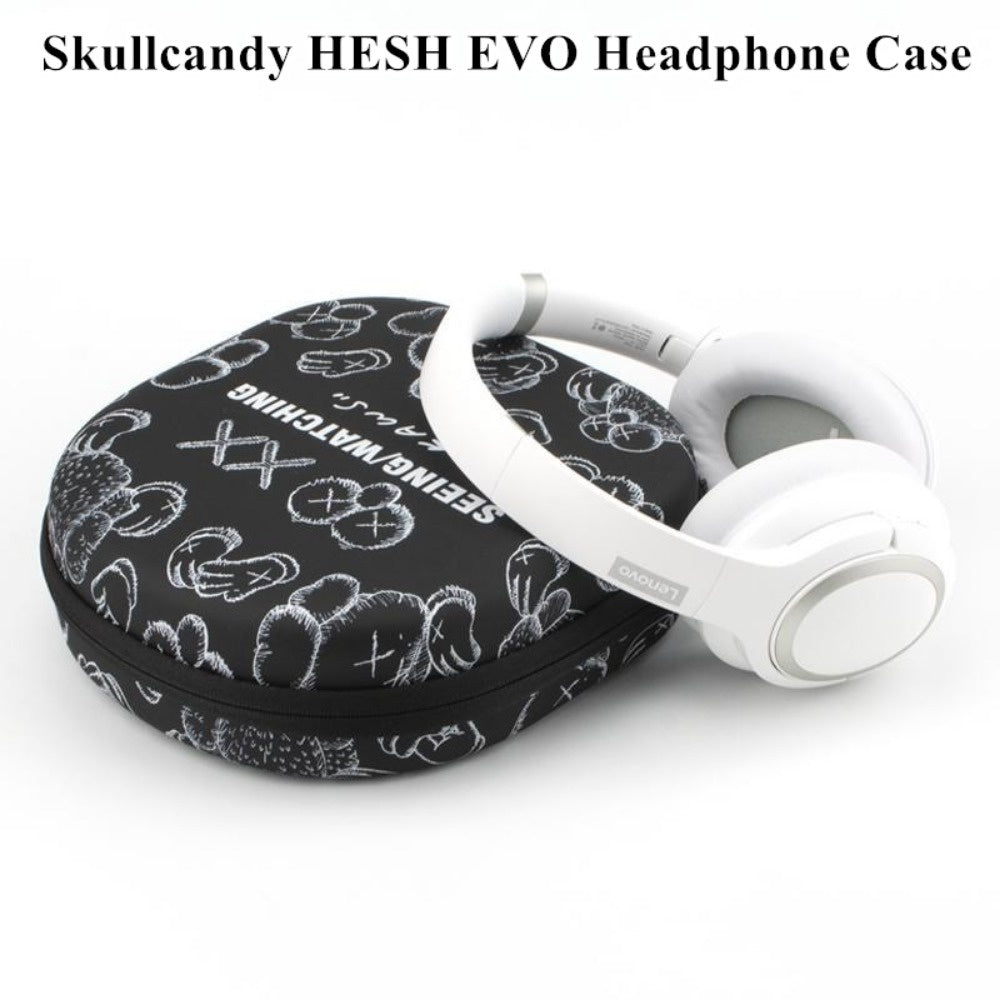 For Skullcandy HESH EVO Headphone Case Cartoon Creative Patterns Headset Earpads Storage Bag Casing Box
