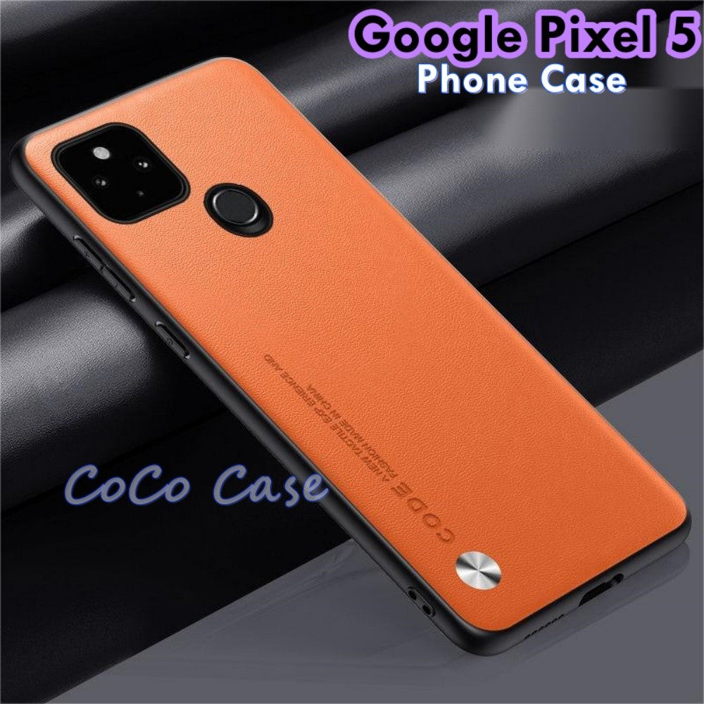 For Google Pixel 5 Cover Silicone Professional Full Case Classic Simple Solid Color Phone Case Cover sweatproof