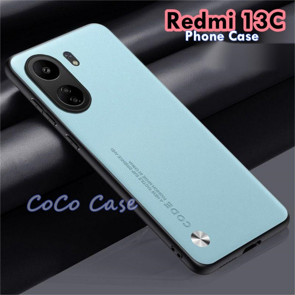 For Redmi 13C Cover Silicone Professional Full Case Classic Simple Solid Color Phone Case Cover sweatproof