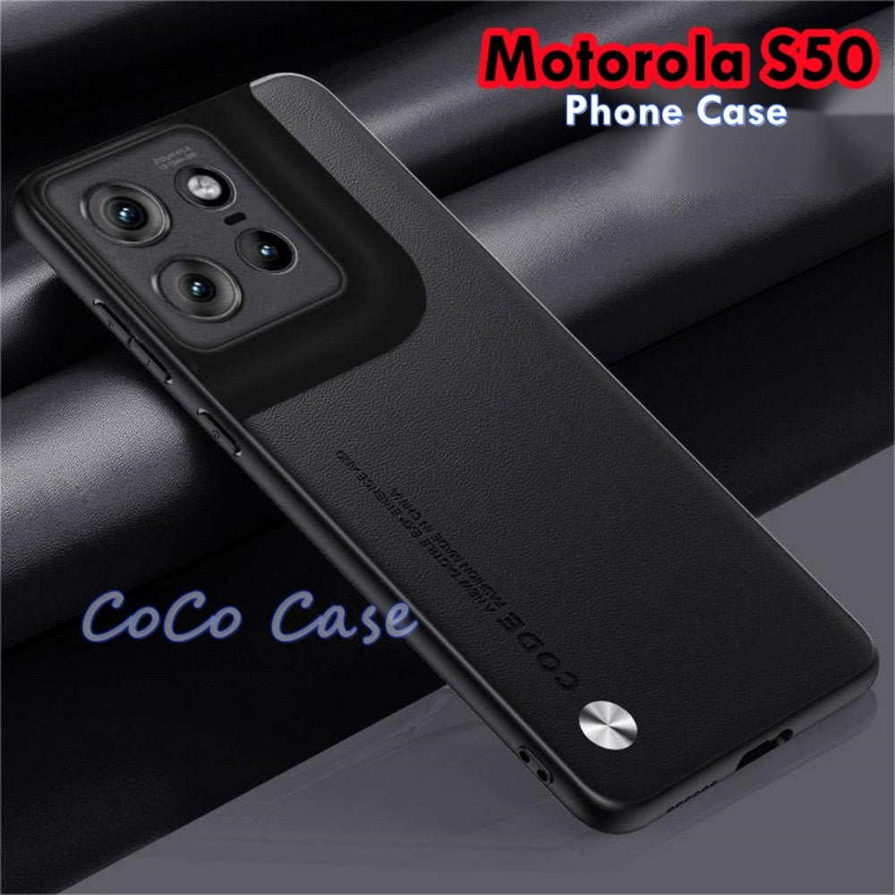 For Motorola S50 Cover Silicone Professional Full Case Classic Simple Solid Color Phone Case Cover sweatproof
