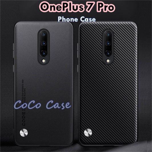For OnePlus 7 Pro Cover Silicone Professional Full Case Classic Simple Solid Color Phone Case Cover sweatproof
