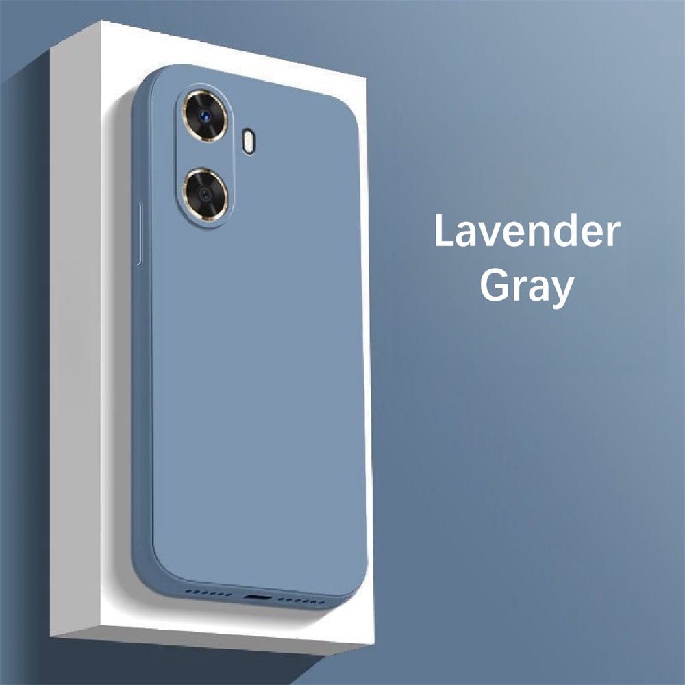For Huawei Enjoy 60 Pro Cover Drop and wear resistant Silicone Full Case Classic Simple Solid Color Phone Case Cover