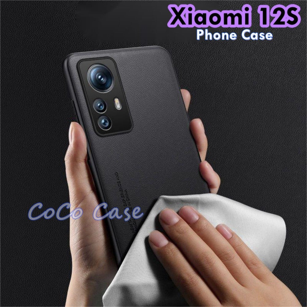 For Xiaomi 12S Cover Silicone Professional Full Case Classic Simple Solid Color Phone Case Cover sweatproof