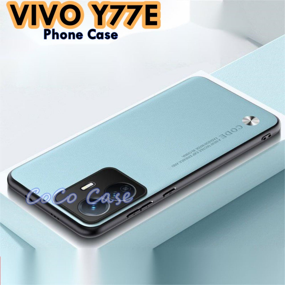 For VIVO Y77E Cover Silicone Professional Full Case Classic Simple Solid Color Phone Case Cover sweatproof