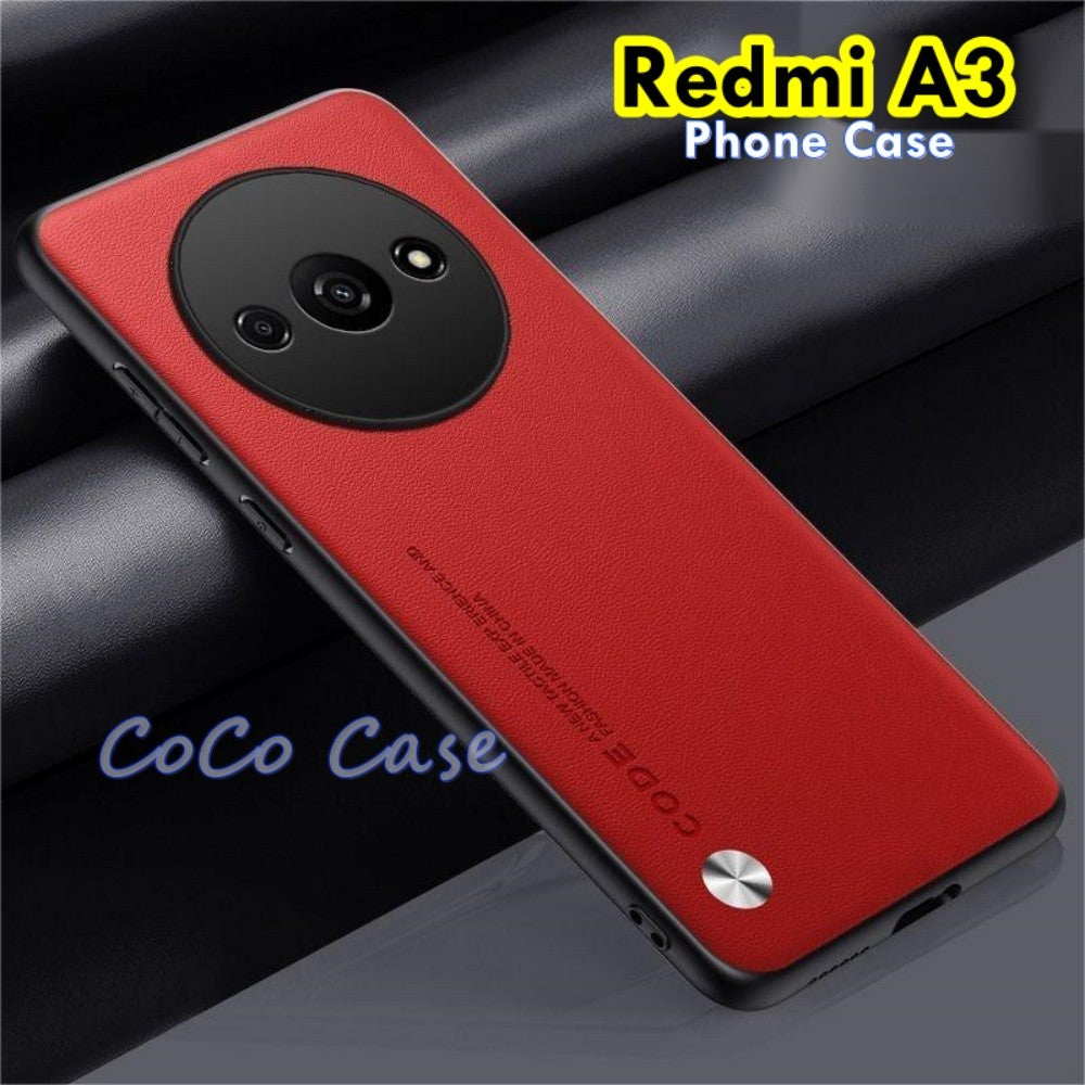 For Redmi A3 Cover Silicone Professional Full Case Classic Simple Solid Color Phone Case Cover sweatproof