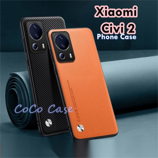 For Xiaomi Civi 2 Cover Silicone Professional Full Case Classic Simple Solid Color Phone Case Cover sweatproof