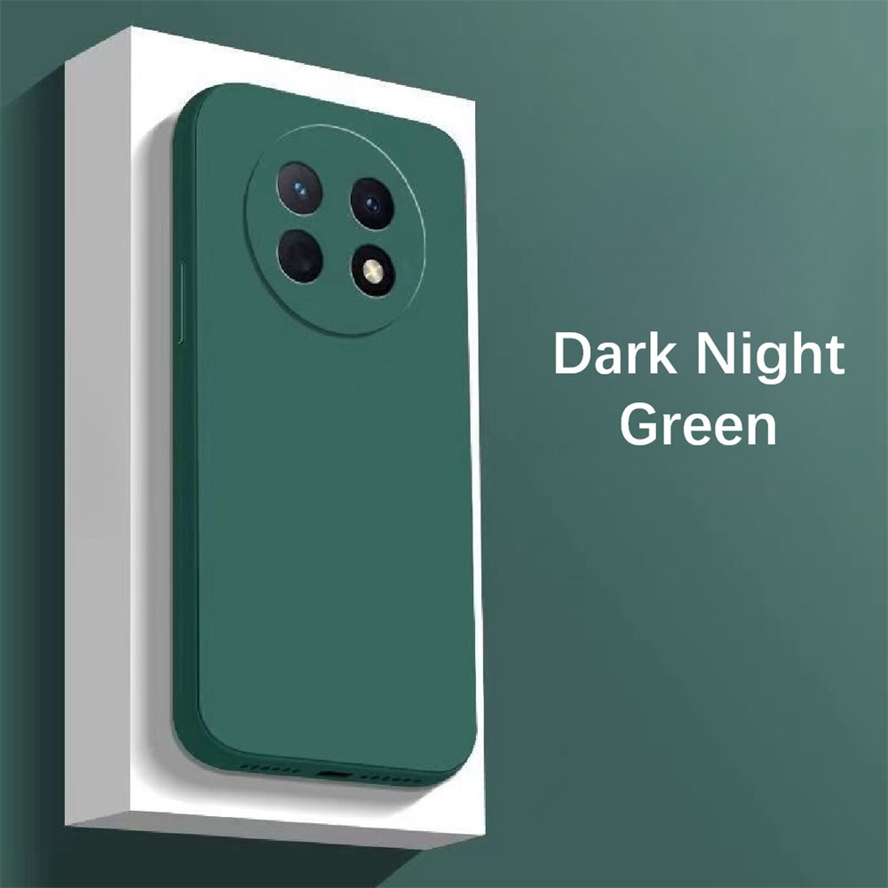 For Huawei Enjoy 60X Cover Drop and wear resistant Silicone Full Case Classic Simple Solid Color Phone Case Cover