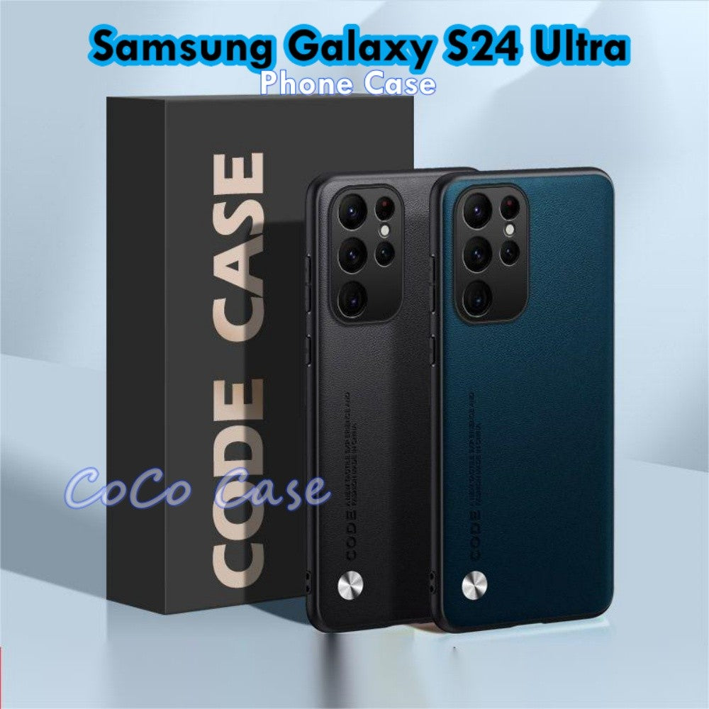 For Samsung Galaxy S24 Ultra Cover Silicone Professional Full Case Classic Simple Solid Color Phone Case Cover sweatproof