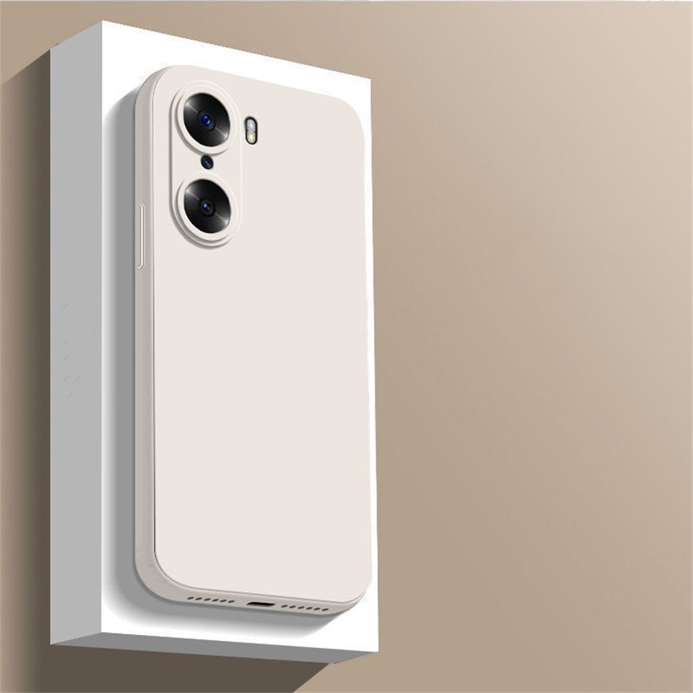 For Honor 60 Cover Drop and wear resistant Silicone Full Case Classic Simple Solid Color Phone Case Cover