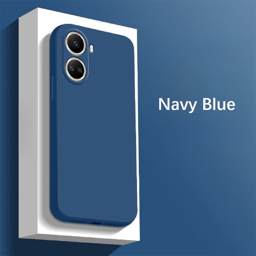 For Huawei Nova 10SE Cover Drop and wear resistant Silicone Full Case Classic Simple Solid Color Phone Case Cover