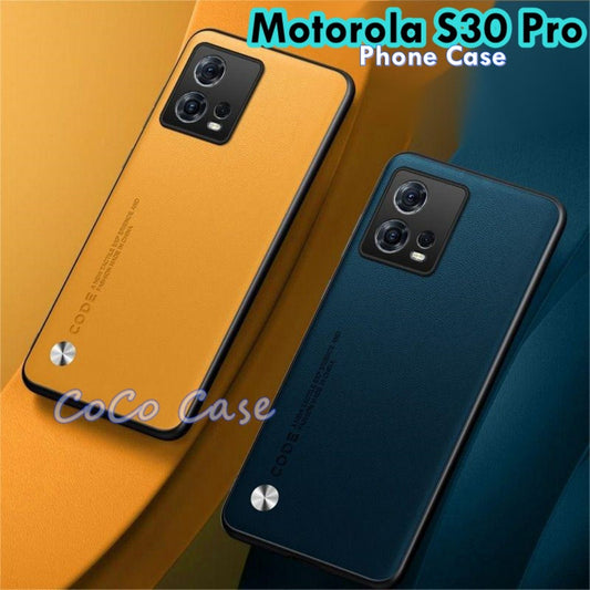 For Motorola S30 Pro Cover Silicone Professional Full Case Classic Simple Solid Color Phone Case Cover sweatproof