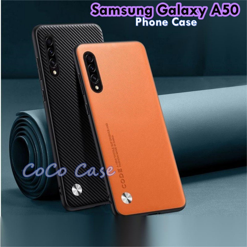 For Samsung Galaxy A50 Cover Silicone Professional Full Case Classic Simple Solid Color Phone Case Cover sweatproof