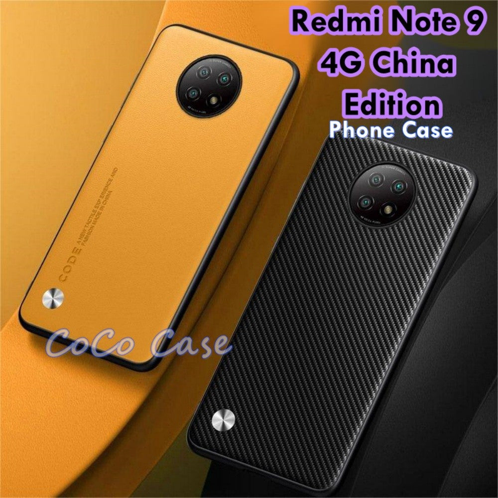For Redmi Note 9 4G China Edition Cover Silicone Professional Full Case Classic Simple Solid Color Phone Case Cover sweatproof