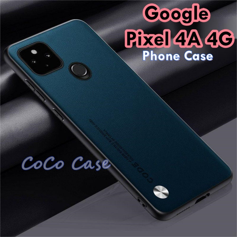 For Google Pixel 4A 4G Cover Silicone Professional Full Case Classic Simple Solid Color Phone Case Cover sweatproof