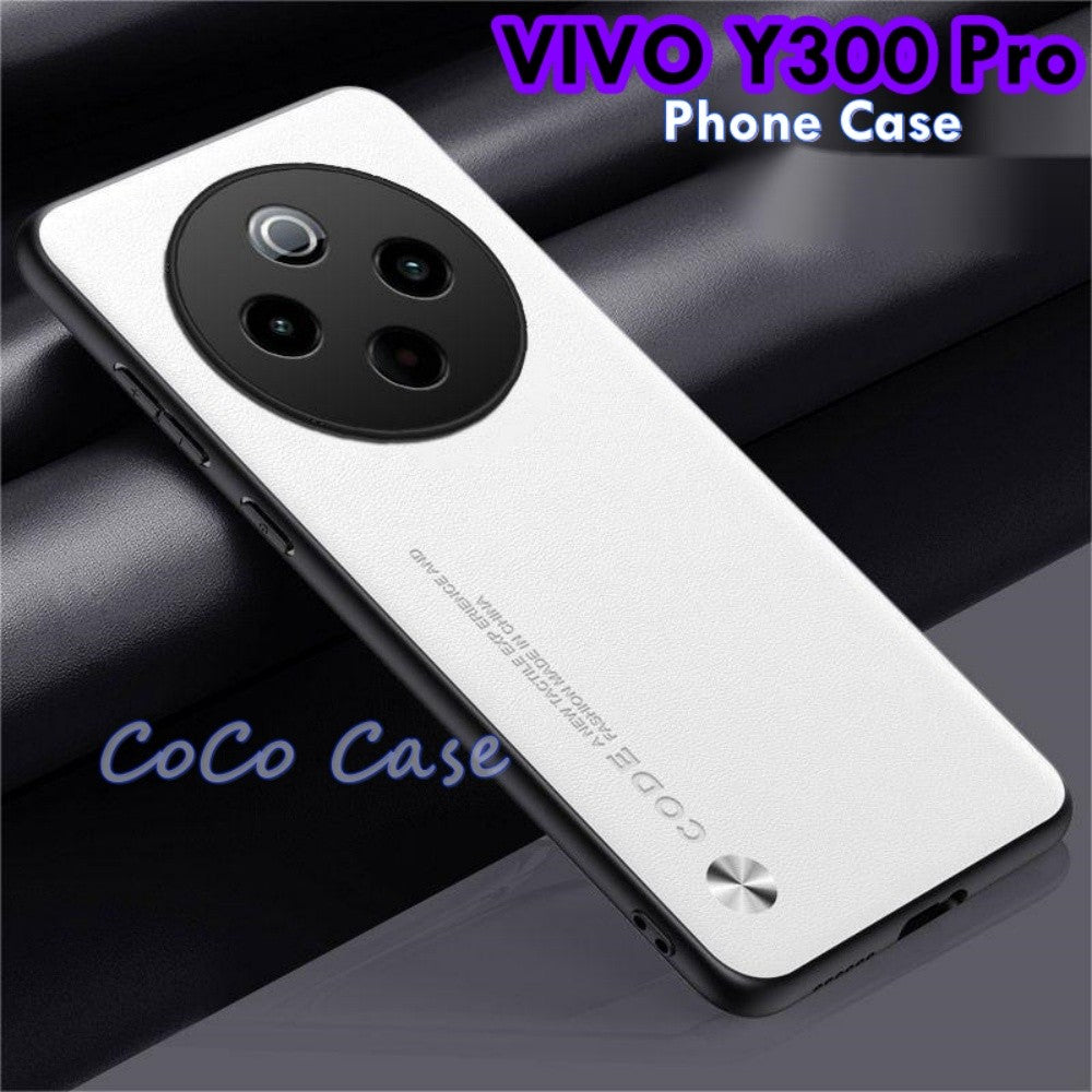 For VIVO Y300 Pro Cover Silicone Professional Full Case Classic Simple Solid Color Phone Case Cover sweatproof