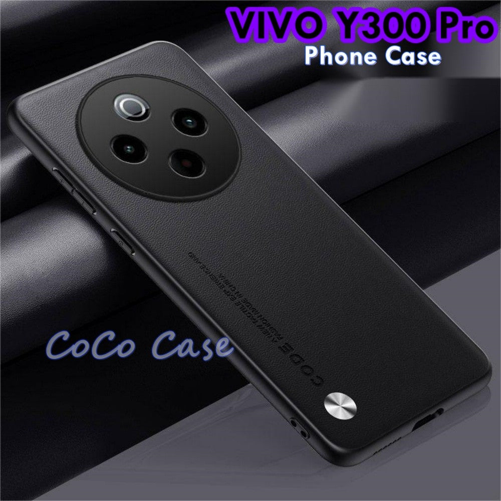 For VIVO Y300 Pro Cover Silicone Professional Full Case Classic Simple Solid Color Phone Case Cover sweatproof