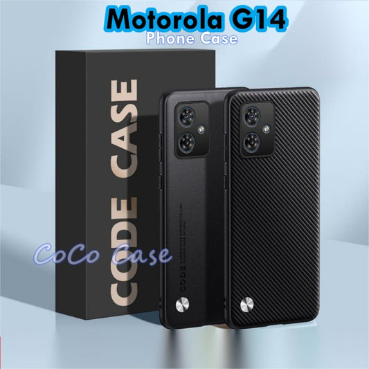 For Motorola G14 Cover Silicone Professional Full Case Classic Simple Solid Color Phone Case Cover sweatproof