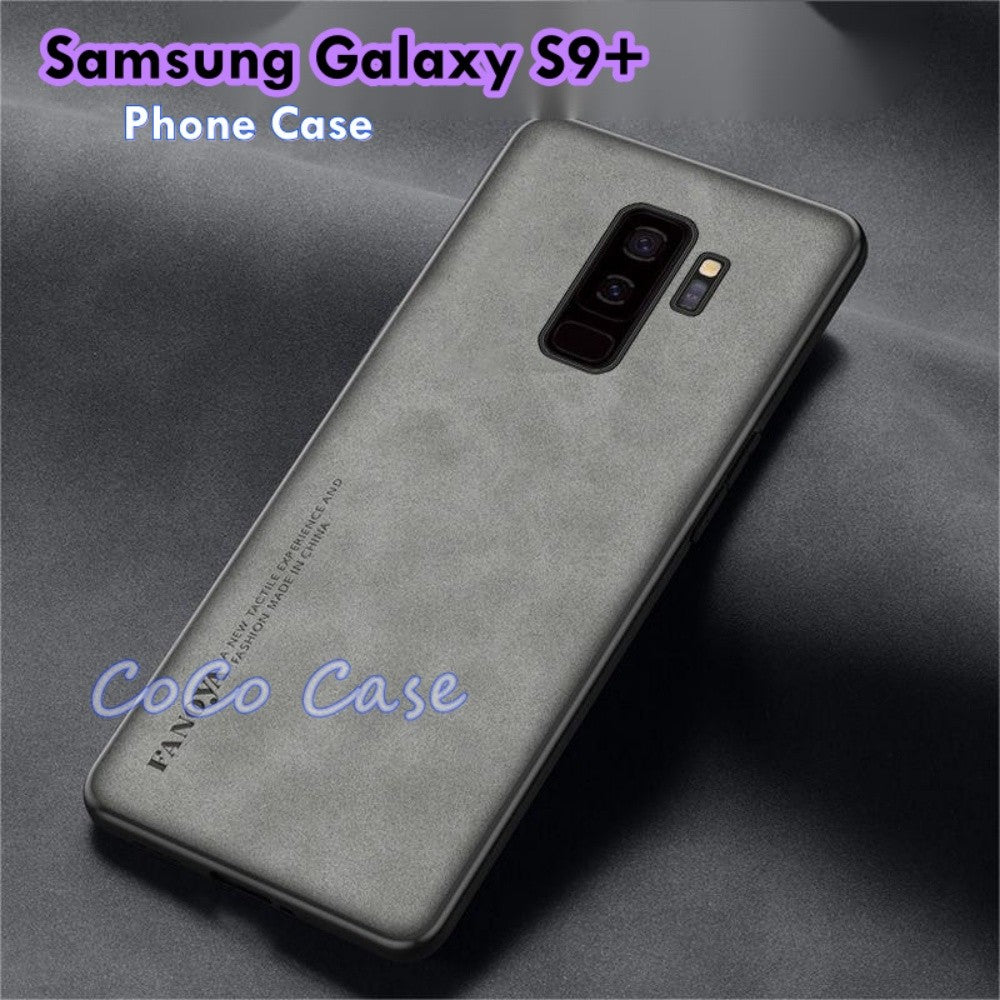 For Samsung Galaxy S9+ Cover Silicone Professional Full Case Classic Simple Solid Color Phone Case Cover sweatproof