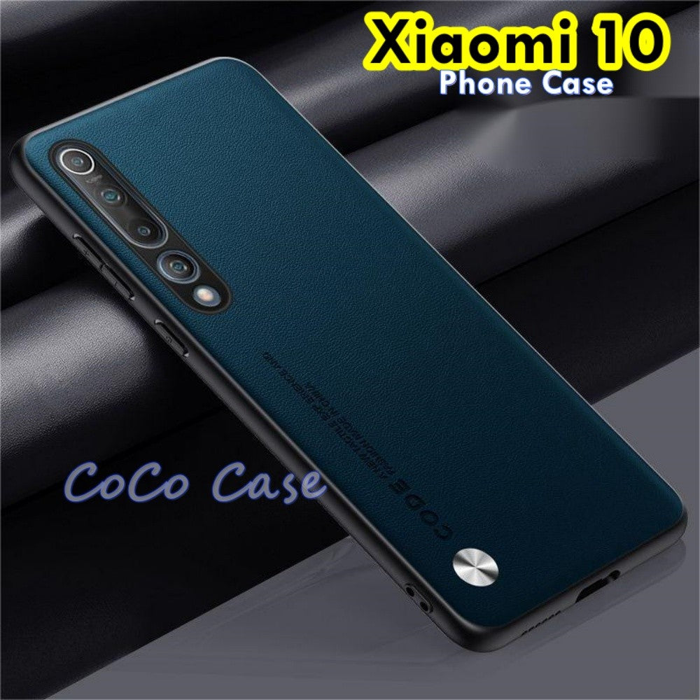 For Xiaomi 10 Cover Silicone Professional Full Case Classic Simple Solid Color Phone Case Cover sweatproof