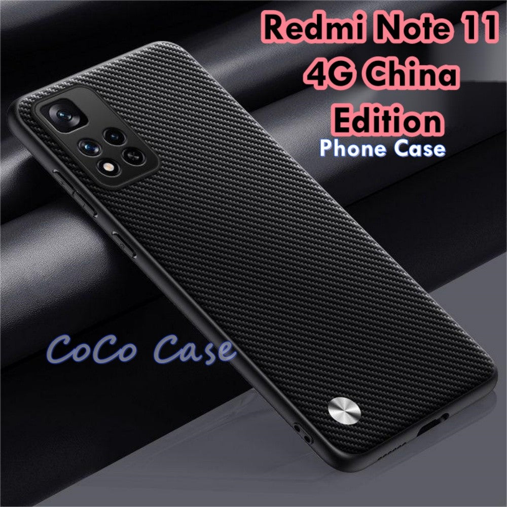 For Redmi Note 11 4G China Edition Cover Silicone Professional Full Case Classic Simple Solid Color Phone Case Cover sweatproof