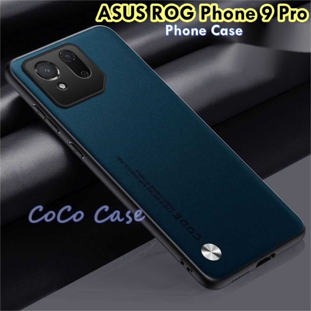 For ASUS ROG Phone 9 Pro Cover Silicone Professional Full Case Classic Simple Solid Color Phone Case Cover sweatproof