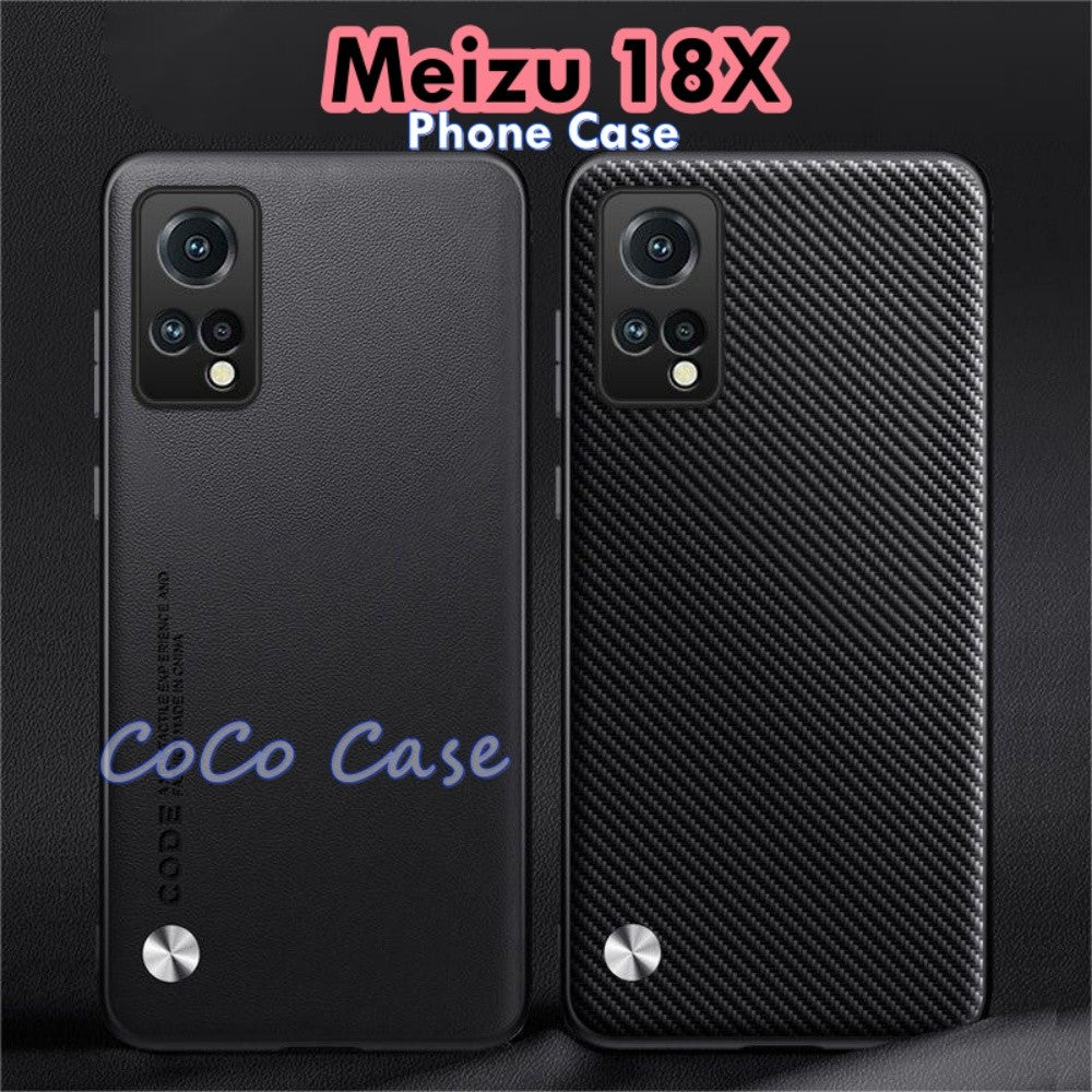 For Meizu 18X Cover Silicone Professional Full Case Classic Simple Solid Color Phone Case Cover sweatproof