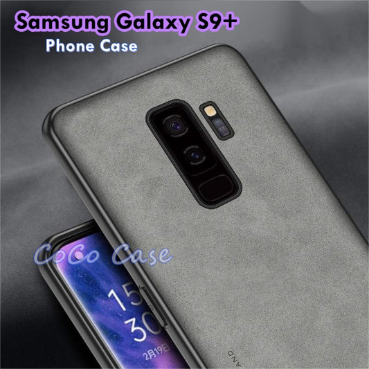 For Samsung Galaxy S9+ Cover Silicone Professional Full Case Classic Simple Solid Color Phone Case Cover sweatproof