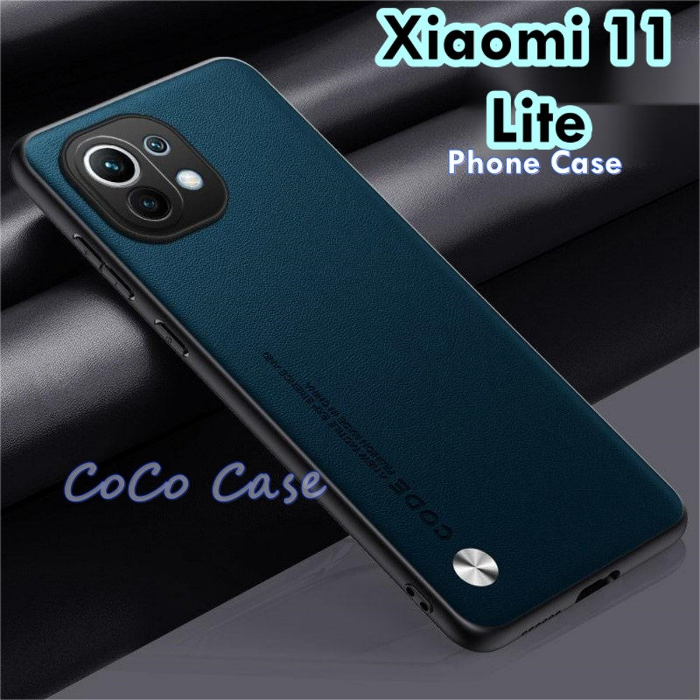 For Xiaomi 11 Lite Cover Silicone Professional Full Case Classic Simple Solid Color Phone Case Cover sweatproof