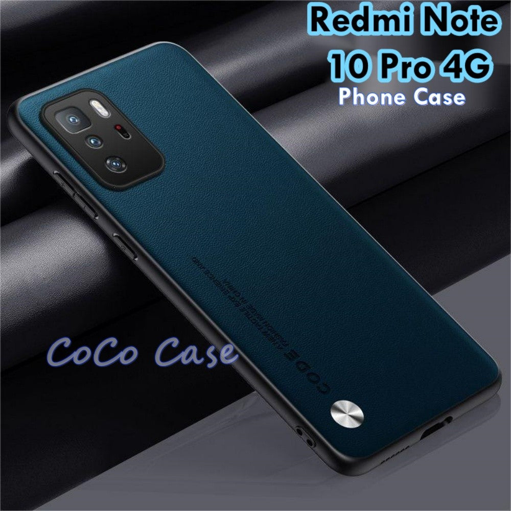 For Redmi Note 10 Pro 4G Cover Silicone Professional Full Case Classic Simple Solid Color Phone Case Cover sweatproof