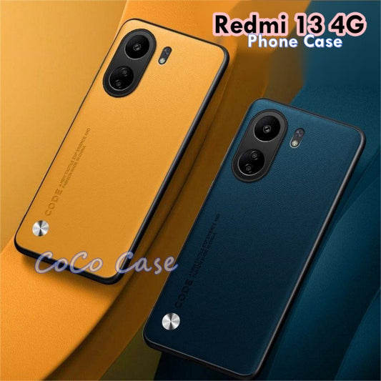 For Redmi 13 4G Cover Silicone Professional Full Case Classic Simple Solid Color Phone Case Cover sweatproof