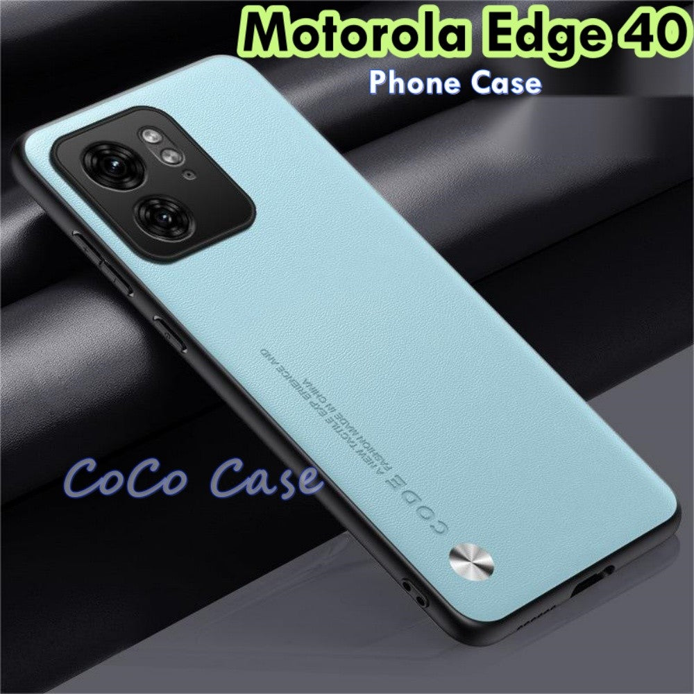For Motorola Edge 40 Cover Silicone Professional Full Case Classic Simple Solid Color Phone Case Cover sweatproof