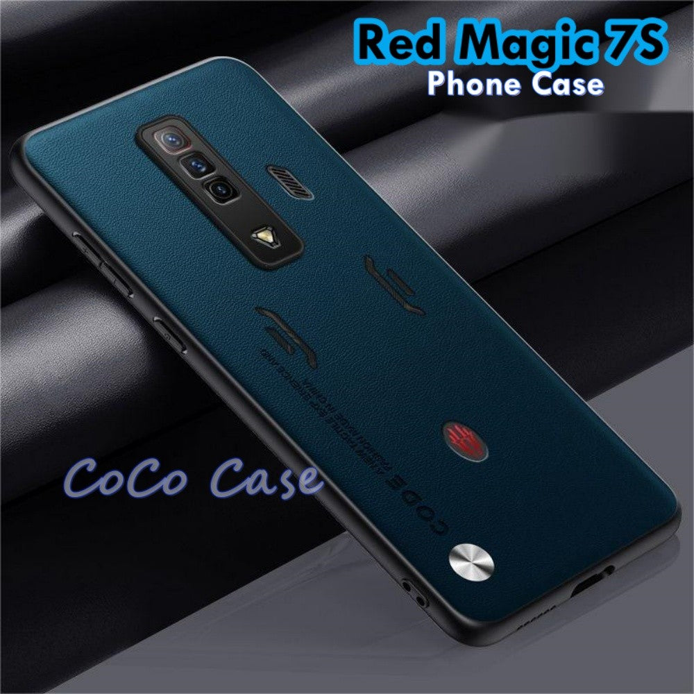 For Red Magic 7S Cover Silicone Professional Full Case Classic Simple Solid Color Phone Case Cover sweatproof
