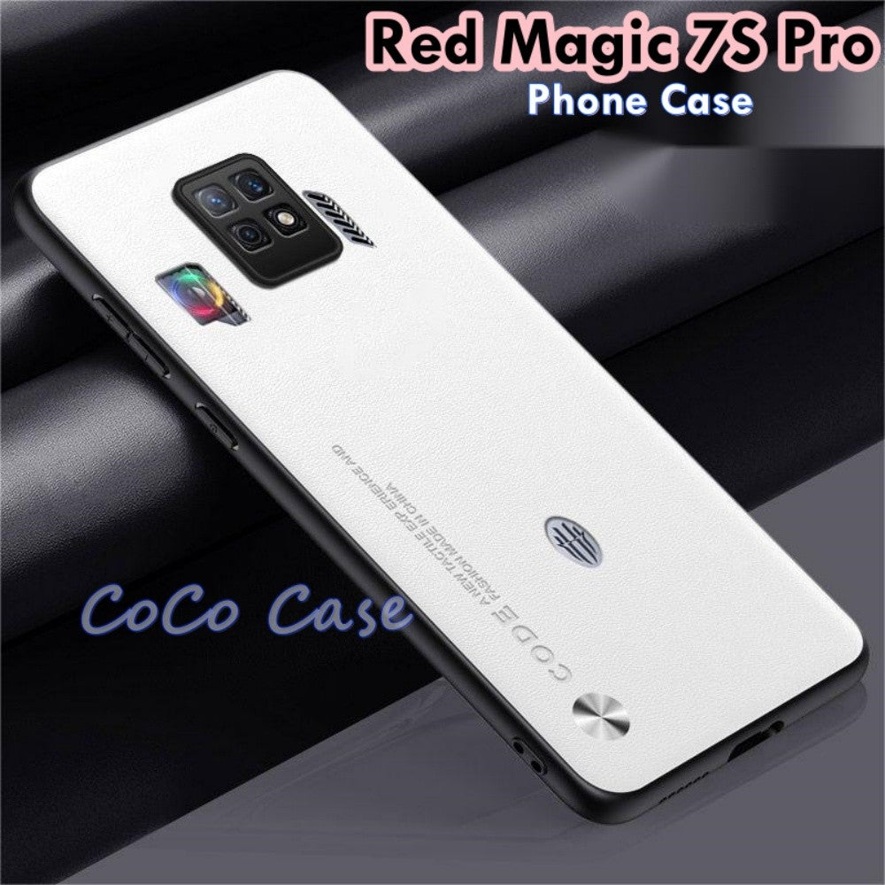 For Red Magic 7S Pro Cover Silicone Professional Full Case Classic Simple Solid Color Phone Case Cover sweatproof