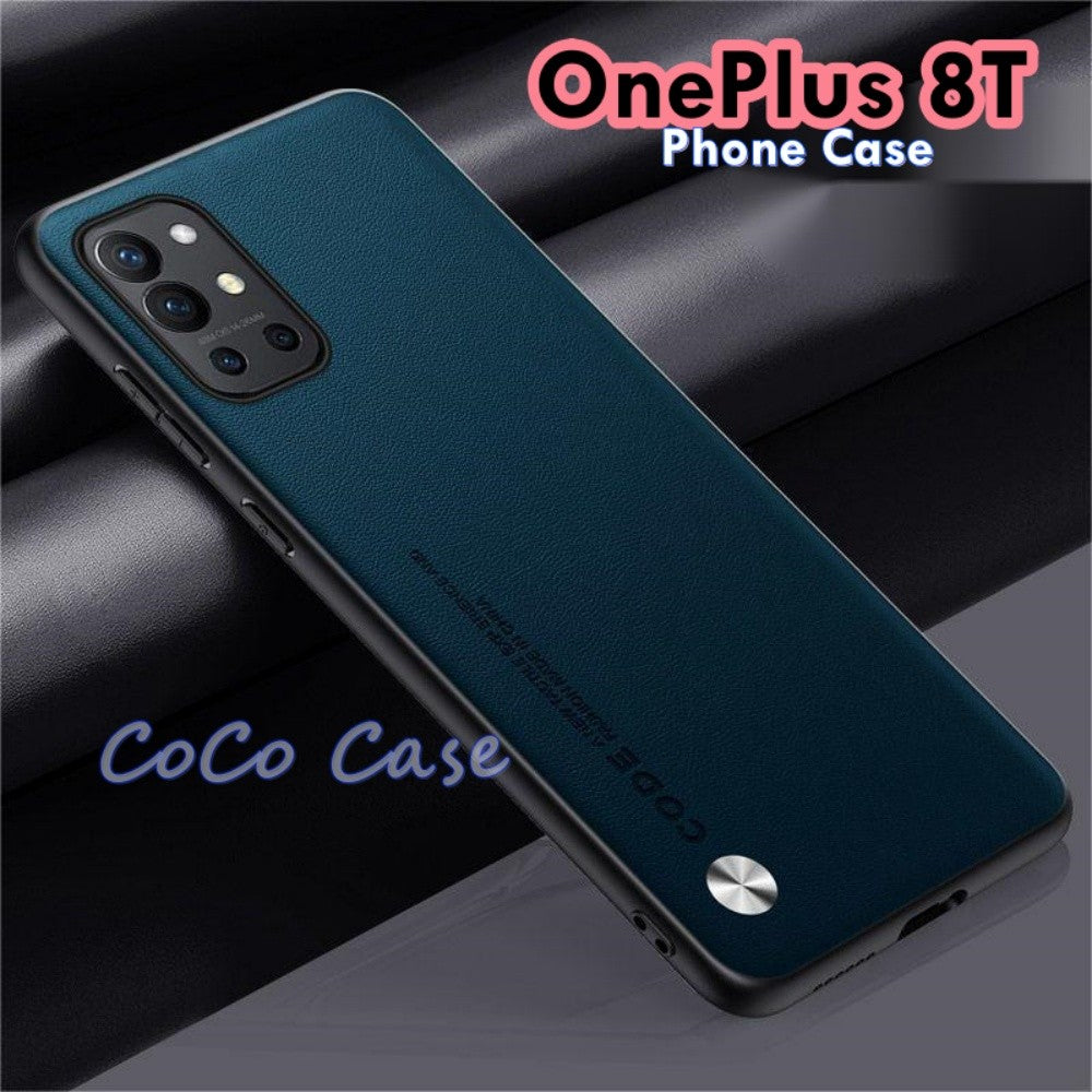 For OnePlus 8T Cover Silicone Professional Full Case Classic Simple Solid Color Phone Case Cover sweatproof
