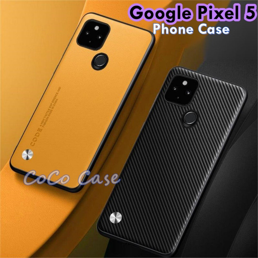 For Google Pixel 5 Cover Silicone Professional Full Case Classic Simple Solid Color Phone Case Cover sweatproof