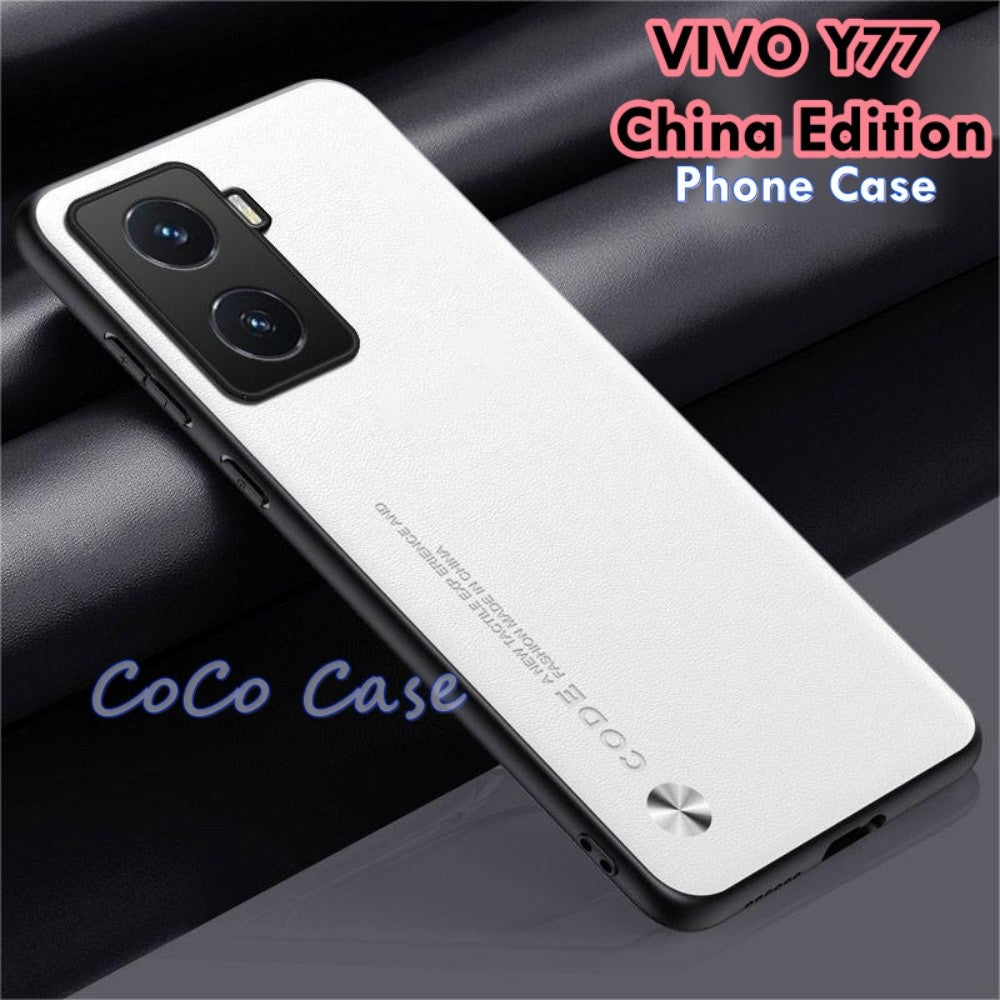 For VIVO Y77 China Edition Cover Silicone Professional Full Case Classic Simple Solid Color Phone Case Cover sweatproof