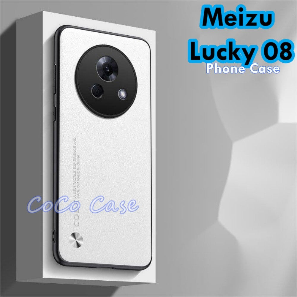 For Meizu Lucky 08 Cover Silicone Professional Full Case Classic Simple Solid Color Phone Case Cover sweatproof
