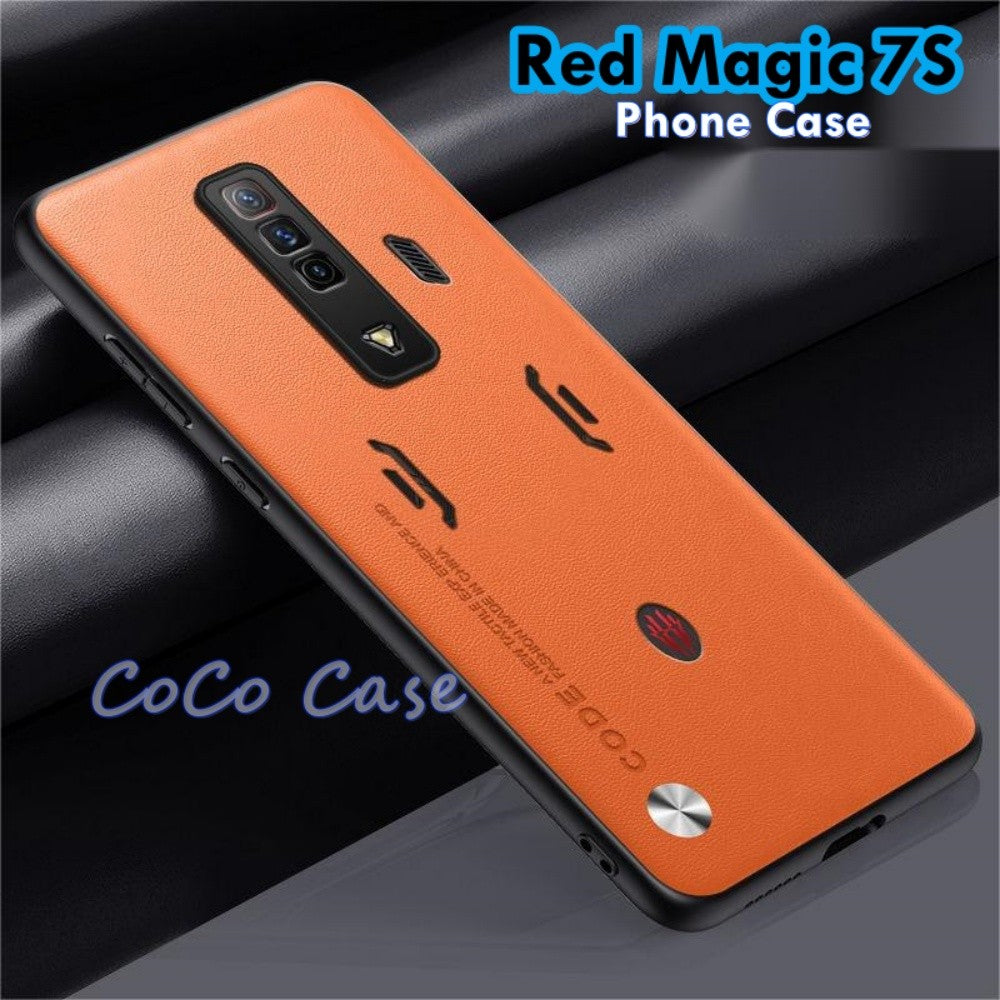 For Red Magic 7S Cover Silicone Professional Full Case Classic Simple Solid Color Phone Case Cover sweatproof