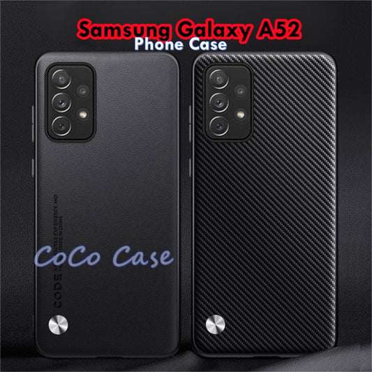 For Samsung Galaxy A52 Cover Silicone Professional Full Case Classic Simple Solid Color Phone Case Cover sweatproof